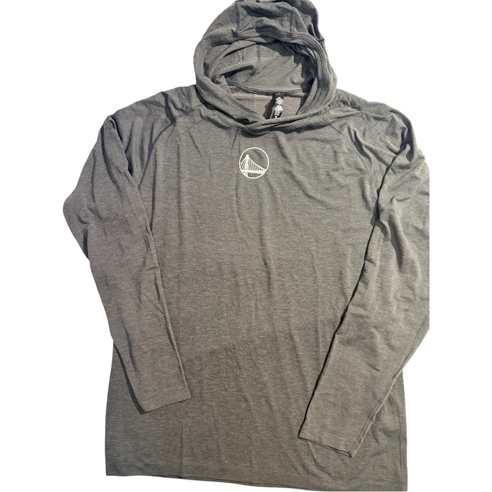 Lululemon Golden State Warriors Performance Hoodie XXL Gray Training Hoodie